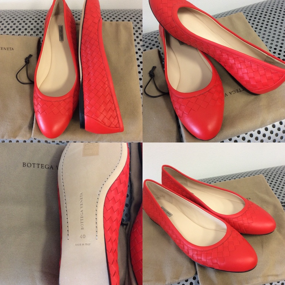 Bottega Veneta Intrecciato Ballerina